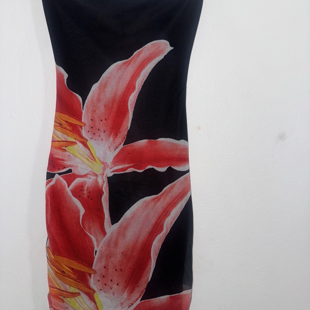 Windsor Sun Kissed Strapless Floral Bodycon Mini Dress